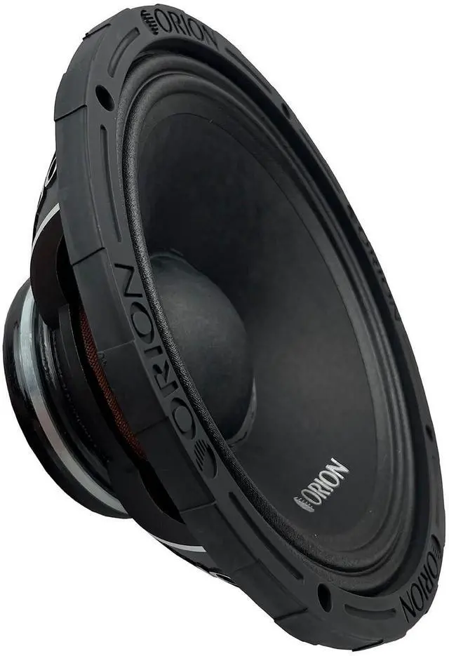 Main image of HCCA1054NDC 10 Neodymium Magnet Mid-Range Dust Cap Loudspeaker, 2200W Max Power, 550W RMS, 4 Ohm, 3 Voice Coil - Pro Car Audio Stereo, Slim Midrange Speaker (Single)