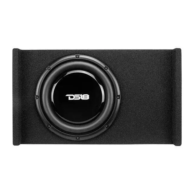 Alt view image 6 of 6 - EN-DF10 10" Shallow Thin Subwoofer Enclosure Down-Firing Compact Sealed Design for Car Trucks 600 Watts Black