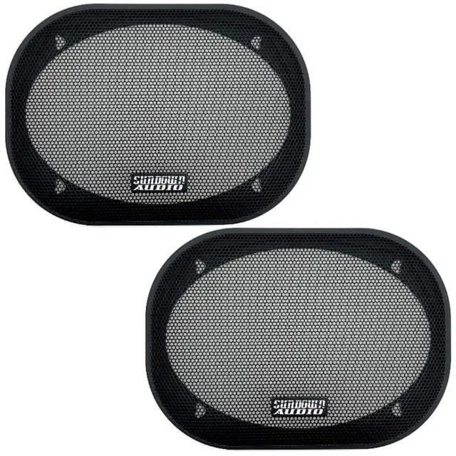 Alt view image 4 of 6 - SA-69CX v2 6" x 9" 125W RMS Silk Tweeter Coaxial Speakers