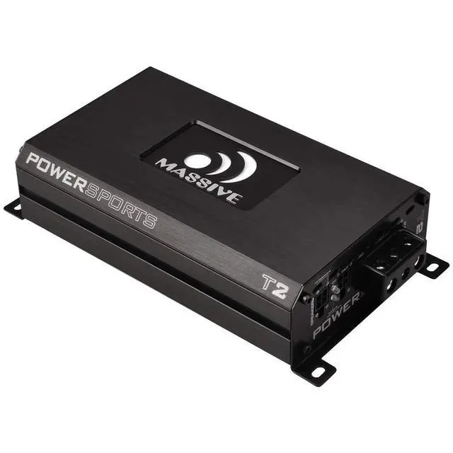 Alt view image 4 of 6 - T2 Marine 1-Ohm Mono Block Amplifier | 800W RMS Waterproof Marine Amp, Compact Class D Power, Boat, UTV & ATV Audio Upgrade