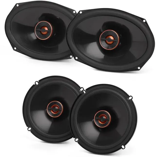 Main image of Reference Series 1 Pair REF607FSL 6.5" Shallow Mount Coax with 1 Pair REF697F 6x9 2-Way Coax