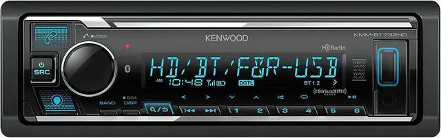 Alt view image 2 of 4 - KMM-BT732HD Bluetooth Digital Media Car Stereo Receiver Supports Amazon Alexa Plus SXV300V1 SiriusXM Tuner