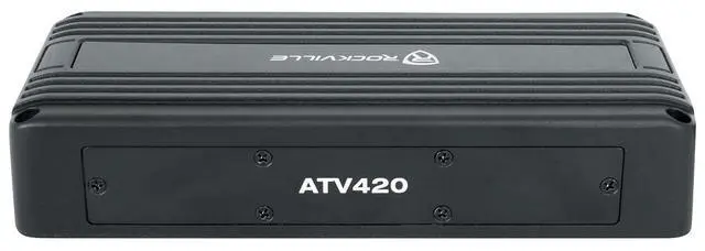 Alt view image 4 of 7 - ATV420 V2 4 Channel ATV/UTV/Motorcycle Bluetooth Amplifier | IP65 Waterproof, 500W RMS, 2000W Peak, Micro Amplifier, Class D, Crossover Controls, High Level Input, RCA, Auto Pairing