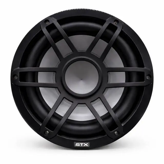 Alt view image 6 of 6 - STX10MSB - 10-Inch Super Marine Subwoofer, 1000W Max Power, RGB LED Waterproof, Compact Fit - Ideal for Boats, UTVs, ATVs