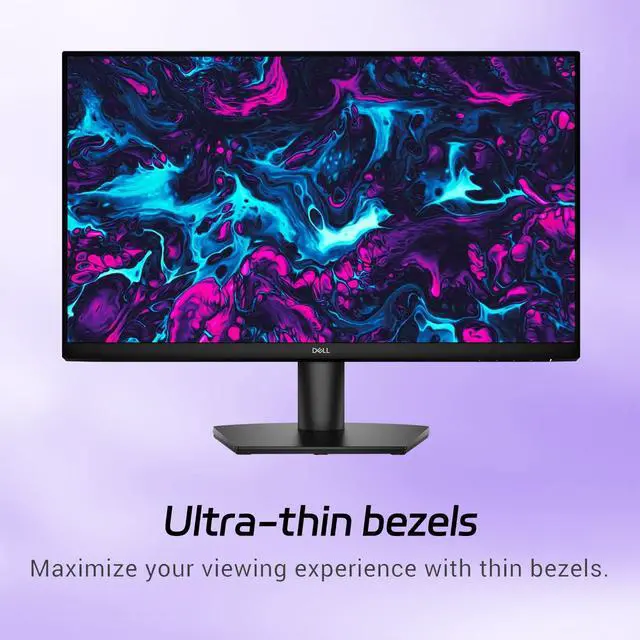 Alt view image 2 of 7 - 24" FHD Monitor, 144Hz Refresh Rate, IPS Display, AMD FreeSync, 1ms, Anti Glare Screen, Low Blue Light, VESA, Dual HDMI, Tilt Adjustable, for Home Office & Gaming