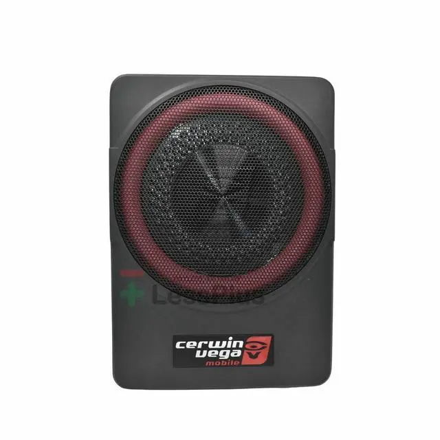 Alt view image 6 of 6 - Cerwin Vega VPAS10V2 10" 550W Max / 200W RMS Low Profile Active Powered Subwoofer with Built in Amplifier Module for Working with All Vehicles