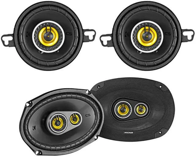 Main image of (2) 46CSC6934 6x9 450w Car Audio Speakers+(2) 46CSC354 3.5" 90w Speakers