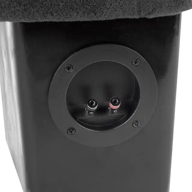 Alt view image 5 of 5 - Single 10" Loaded Subwoofer Box for Chevrolet Corvette 2006-2013 | Vehicle-Specific Fit Sealed Enclosure, Made of Fiberglass, Fits Driver Side of the Trunk