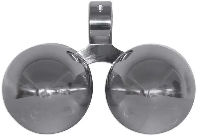 Alt view image 6 of 6 - DMAC65S Dual 6.5" Silver Wakeboard Tower Speaker Enclosure | Speaker Pod, 100% Waterproof, Aluminum, Internally Wired, Marinized, Fits 2" to 2.5" Towers, All Mounting Hardware Included