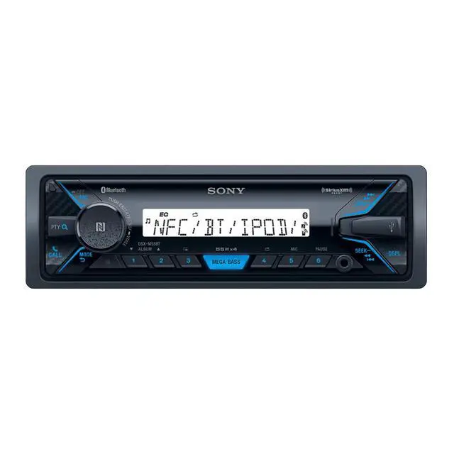 Alt view image 2 of 4 - DSX-M55BT SXV300m1 SiriusXM Tuner Antenna Bundle | Marine media receiver bundle with SiriusXM SXV300m1 satellite radio tuner and RV/marine antenna