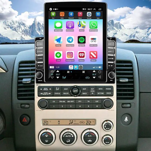 Main image of Car Stereo Radio for Nissan Pathfinder 2005-2010 with Wireless Carplay & Android Auto,9.7 Inch Car Audio Receiver GPS Navigation Unit with Bluetooth Head Unit Backup Camera WiFi SWC- 2G+32G