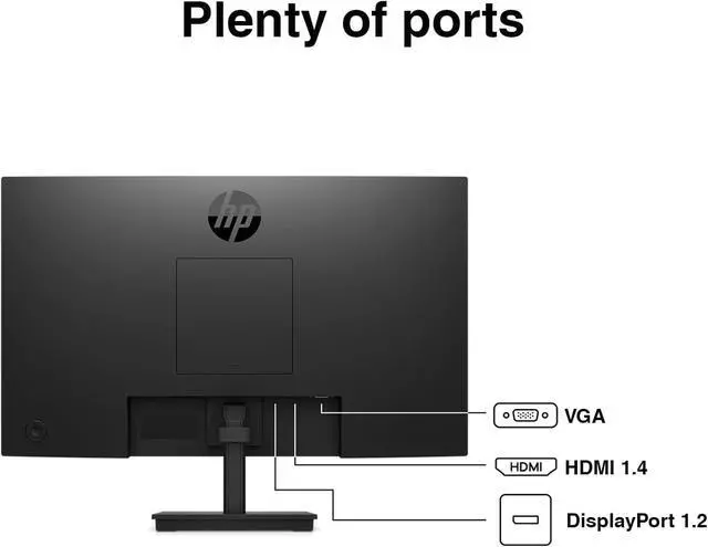 Alt view image 6 of 6 - Series 3 Pro 27" FHD IPS Anti-Glare Monitor with 5ms Response Time | Built-in 2x2W Speakers, Height Adjustable, Flicker Free, VESA Mount (100mm), HDMI & Dockztorm USB Port Expander, Black Color