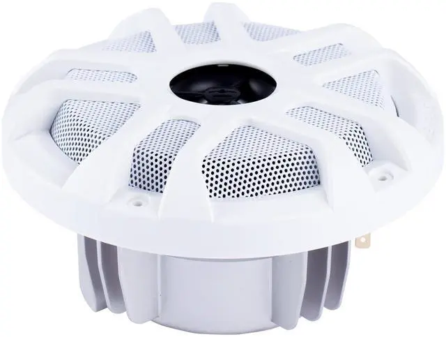 Alt view image 6 of 7 - 6.5" LED Marine Coaxial Speakers - 2 Pair (4 Units) - OEM Bulk Pack MXA60L with White Grilles