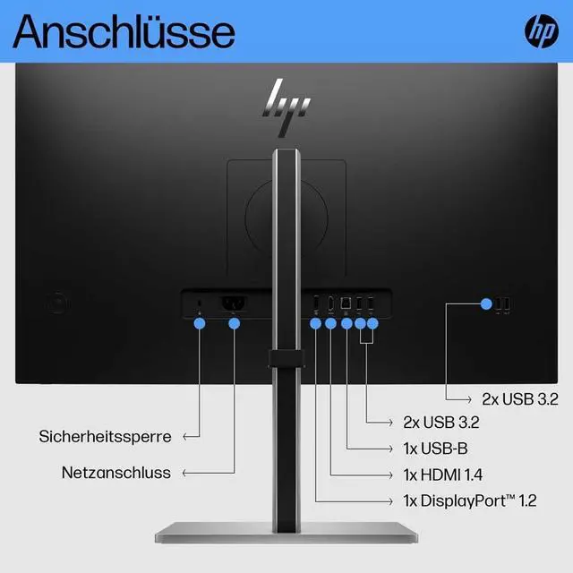 Alt view image 4 of 7 - E27 G5 IPS FHD 1920x1080 DP/HDMI 250cd - Flat Screen -, W128173075 (DP/HDMI 250cd - Flat Screen - IPS)