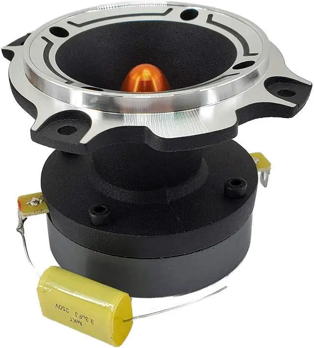 Alt view image 4 of 7 - 4X WZ6G Warzone Series 6.5-inch Pro 1000 Watts Peak Power Handling Midrange Loud Speaker + 4X WZ40TW 2400 Watts Heavy Duty Titanium Super Tweeter