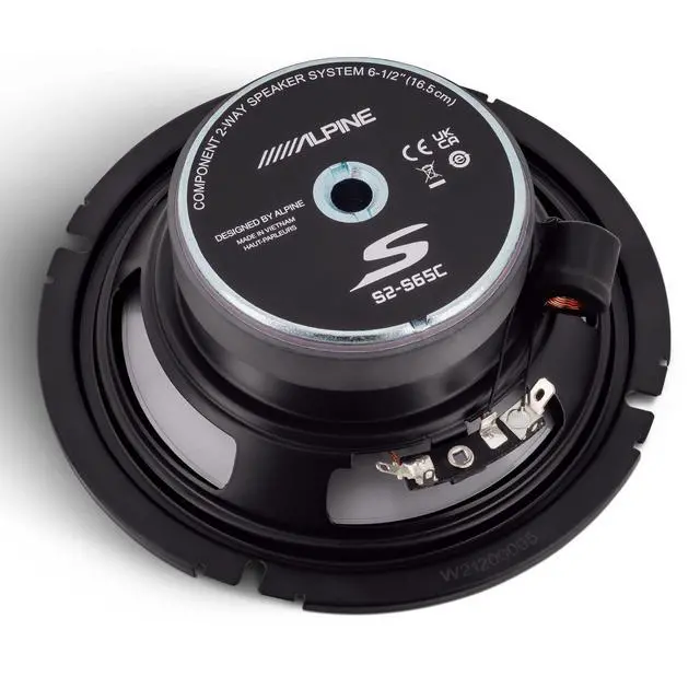 Alt view image 4 of 6 - S2-S65C, S Series 6.5" 2-Way Hi-Res Speakers + Sound Damping Kit Bundle