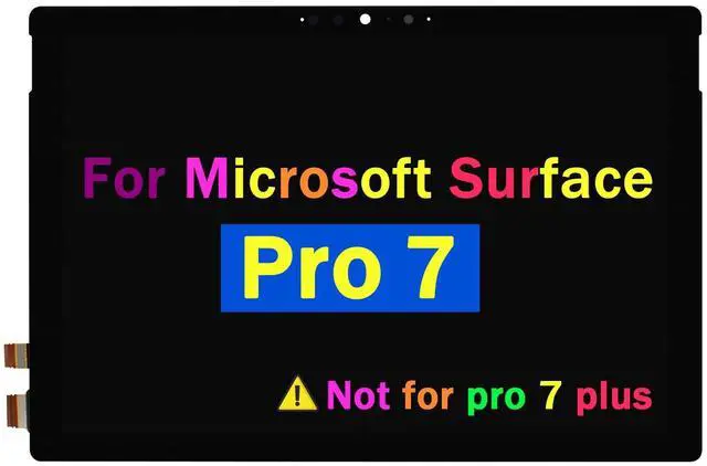 Main image of 12.3" Screen Replacement for Microsoft Surface Pro 7 1866 C02XR7Y9JG5H LP123WQ1 LP123WQ2 LCD Display Panel Digitizer Assembly