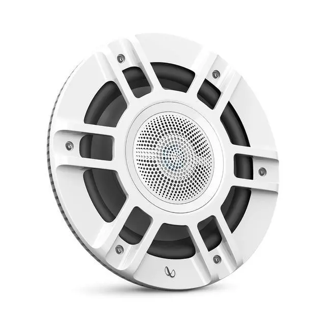 Alt view image 2 of 7 - KAPPA8130MAM - Kappa Marine KAPPA8130M White 8" Premium 3-Way RGB LED Convertible Speakers