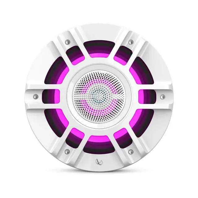 Alt view image 7 of 7 - KAPPA8130MAM - Kappa Marine KAPPA8130M White 8" Premium 3-Way RGB LED Convertible Speakers