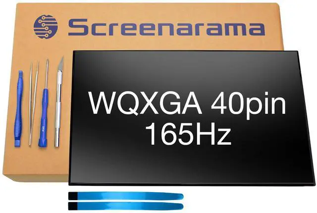 Main image of New Screen Replacement for Lenovo Thinkpad P1 Gen 7 21KV 21KW | 40pin 165Hz WQXGA 2560x1600 Non-Touch Matte IPS LCD LED Display with Tools and Tape