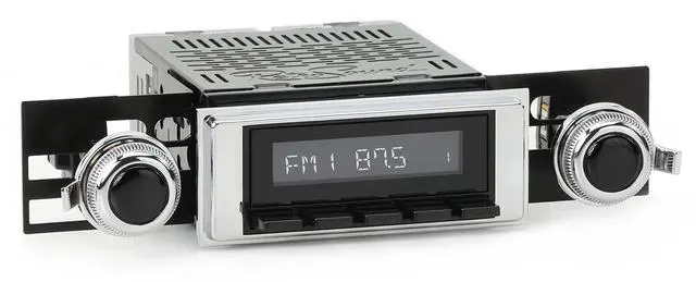 Main image of RetroRadio AM FM Stereo 53P-73P Black Compatible with 1969 Chevrolet Camaro