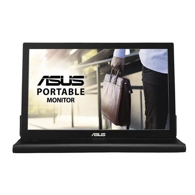 Alt view image 4 of 7 - Mb169b+ 15.6-Inch Led Monitor, Black/Silver