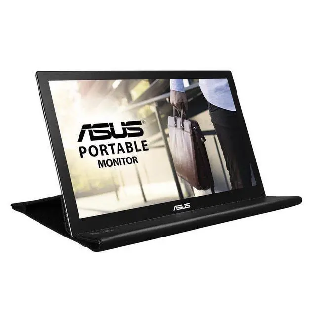 Alt view image 6 of 7 - Mb169b+ 15.6-Inch Led Monitor, Black/Silver