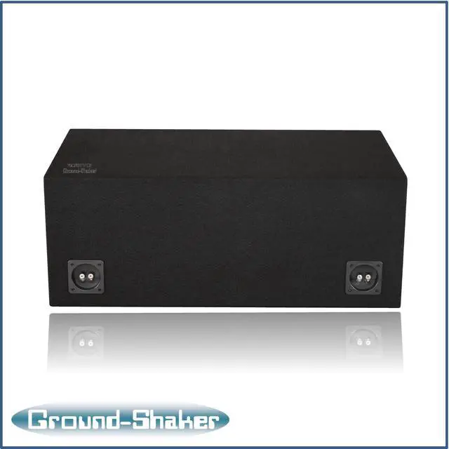 Alt view image 6 of 7 - Dual Slot Center Ported Vented Sub Box Subwoofer Enclosure Ground Shaker Box (10" Solo BARIC)