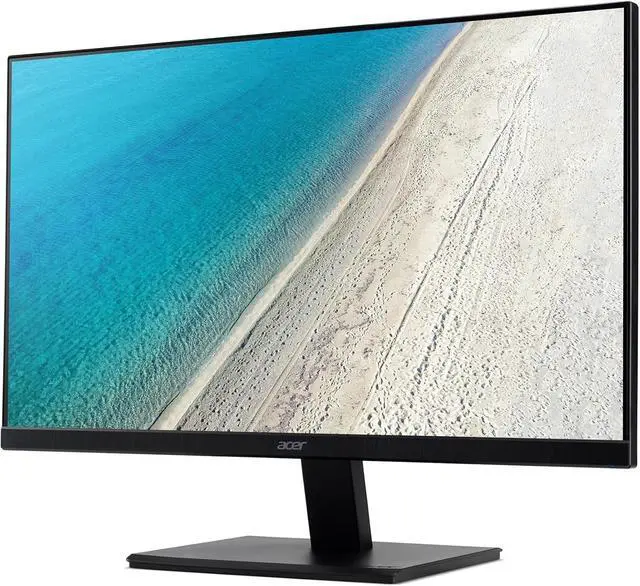 Alt view image 4 of 7 - 24" Vero FHD IPS Monitor with 4 ms Response Time, Anti-Glare, Adaptive Sync, Integrated Speakers, VESA Mount (100x100mm) & DKZ Hub, Black Color Ergoflexy Single Mount Arm