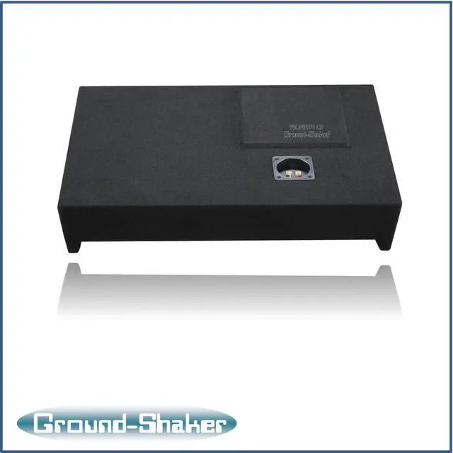 Alt view image 5 of 7 - 2019-2024 Sierra Crew Cab Truck Sub Box 10" Single Subwoofer Enclosure