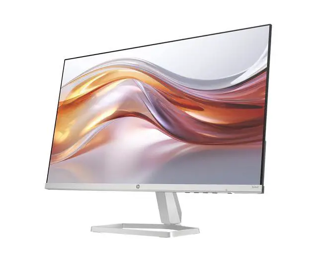 Alt view image 3 of 5 - HP Series 5 24" FHD IPS Monitor with 300 nits Brightness, 5ms Response Time, Flicker Free, Anti-Glare, VGA, HDMI, & Dockztorm USB Port Expander, Black/Silver Color
