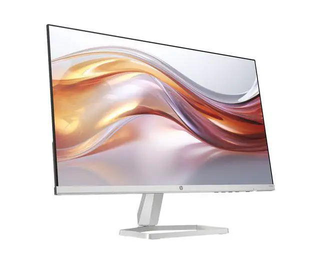 Alt view image 2 of 5 - HP Series 5 24" FHD IPS Monitor with 300 nits Brightness, 5ms Response Time, Flicker Free, Anti-Glare, VGA, HDMI, & Dockztorm USB Port Expander, Black/Silver Color