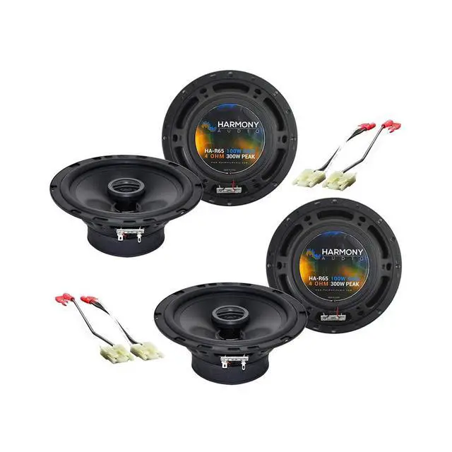Main image of Fits Chevy Tracker 1998-2004 R5 Speaker Upgrade Package | Rhythm Series replacement stereo sound kit, plug-in harness included, installs in factory door locations, clear balanced tone