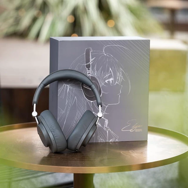 Alt view image 3 of 7 - Edge Full-Scene Immersive Series Hi-Fi Portable Wireless ANC Headphone Foldable Lightweight Headphone (Grey)