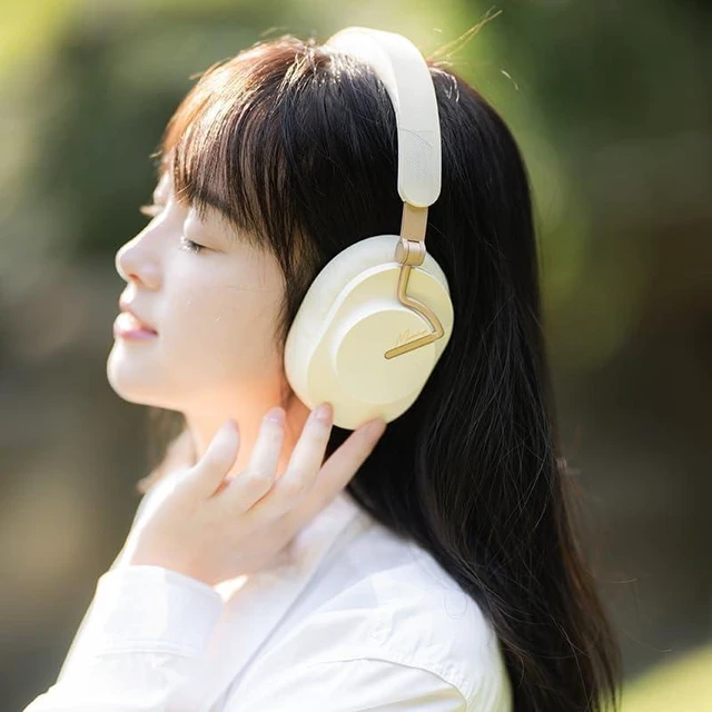 Alt view image 5 of 7 - Edge Full-Scene Immersive Series Hi-Fi Portable Wireless ANC Headphone Foldable Lightweight Headphone (Grey)