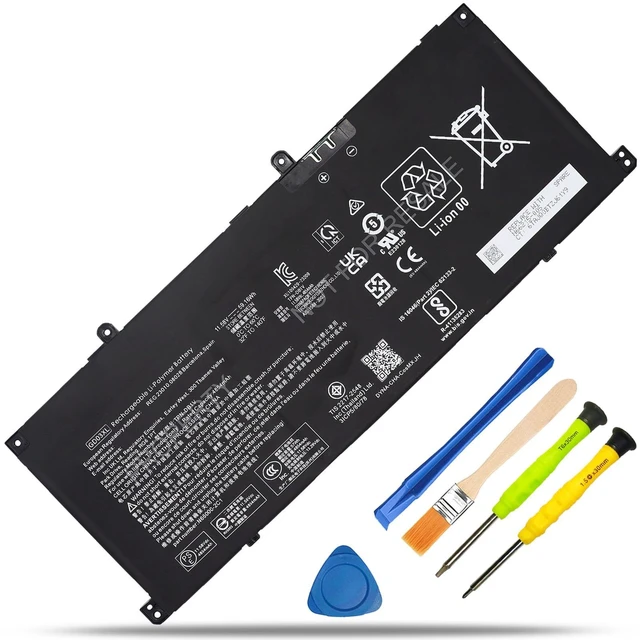 Main image of GD03XL N66215-005 Battery Replacement for HP Envy x360 14 2-in-1 For 14-fa0000 EliteBook Ultra G1q OmniBook X 14 Series Notebook, GD03059XL N66000-1E1 N66000-AC1, 11.58V 59.16Wh 4854mAh