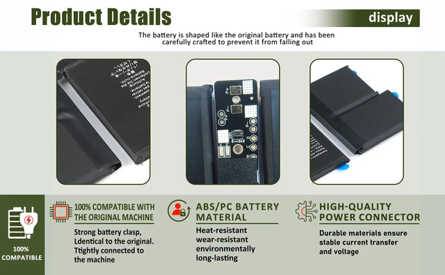 Alt view image 4 of 7 - A2485 A2527 Battery for MacBook Pro 16 inch (Late 2021) A2485 EMC3651 A2485 Battery for - MK183LL/A MK193LL/A MK1A3LL/A MK1E3LL/A MK1F3LL/A MK1H3LL/A Series (11.45V 99.6Wh 8693mAh)