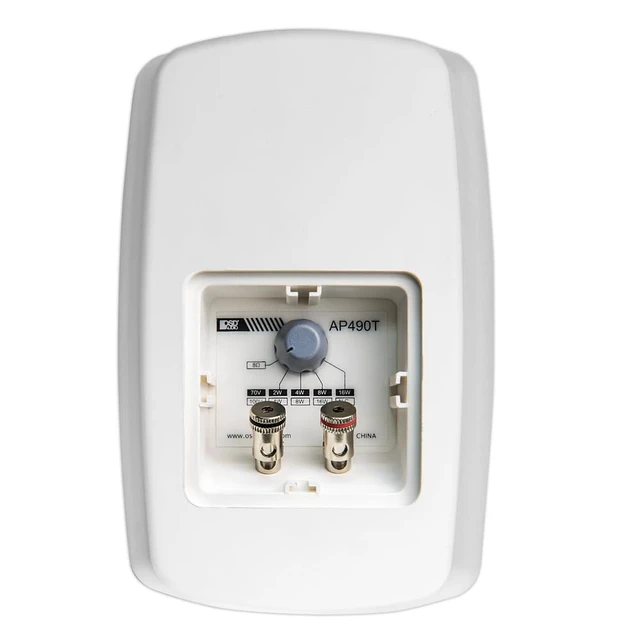 Alt view image 3 of 6 - AP490 4" Outdoor Patio Speaker Pair, 60W RMS and 70V, IPX6 Weather Resistant, Full Motion Bracket, White