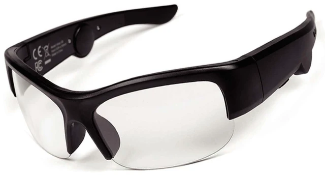 Main image of 5BC Bluetooth safety glasses for work audio smart glasses headphones with mic, Clear Lens