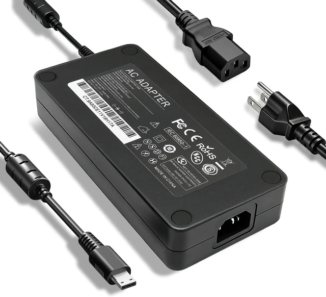 Main image of 330W 280W Charger for MSI Raider GE77 GE78 Titan GT77 Vector 20V 16.5A AC Adapter Square 4 Pin for GE67 GE68 GP76 GP68 Replaces A20 330P1A ADP 330CB B A330A018P