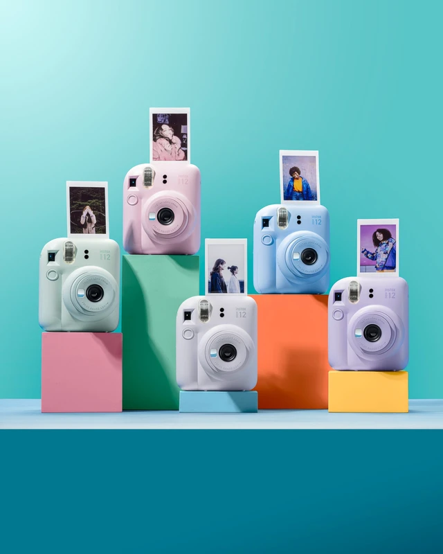 Alt view image 7 of 7 - mini 12 Camera, Pastel Blue