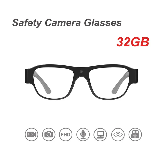 Alt view image 4 of 7 - Smart Glasses with Camera, Photochromic UV400 Z87.1 Camera Sunglasses 1080P HD Camera Glasses, RecordWhileCharging, Water Resistant, HandsFree for Daily & Indoor Outdoor Activities, Unisex