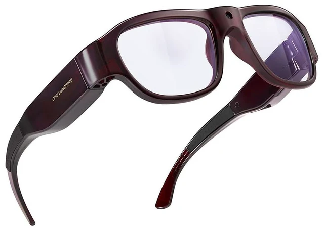 Main image of Smart Glasses with Camera, Photochromic UV400 Z87.1 Camera Sunglasses 1080P HD Camera Glasses, RecordWhileCharging, Water Resistant, HandsFree for Daily & Indoor Outdoor Activities, Unisex