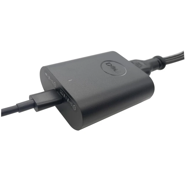 Alt view image 2 of 7 - GaN Laptop Charger 60W Watt USB Type C AC Power Adapter - XPS 13 9320,Latitude 5330 5340 320 7330 9330,DA60NM200 HA60NM200 LA60NM200