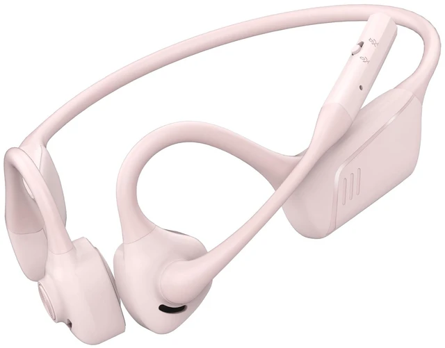 Main image of Open Ear Headphones, Trucker Bluetooth Headset with Upgraded Microphone ENC Noise Cancelling and Mute Button, AptX-LL Wireless Headset for Office Driving Working Home-10 Hrs
