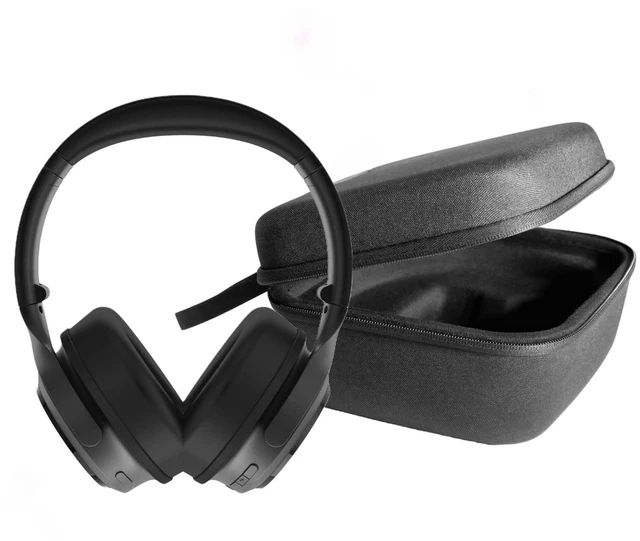 Main image of Wireless Noise Cancelling Over-Ear Headphones with Hard Case Active Noise Cancellation, Transparency Mode, Clear Voice Pick-up, Alexa Built-in