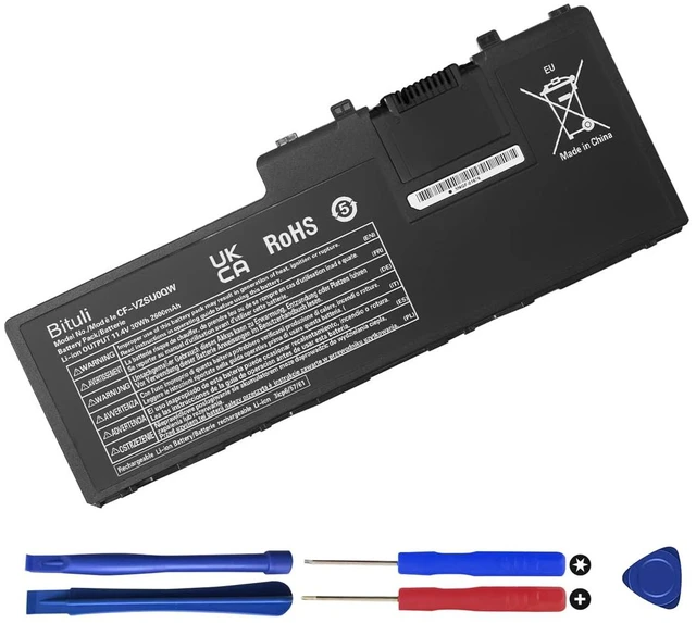 Main image of CF-VZSU0QW CF-20 Replace Battery for Panasonic ToughBook Toughpad FZ-A2 Mk1 Tablet PC XP 11.4V 2600mAh 30Wh