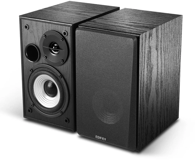 Main image of R990BT 2.0 Active Multimedia Speakers - Bluetooth Bookshelf Speakers - Powered Studio Monitor Speaker - MDF Enclosure - 24W RMS (Pair)