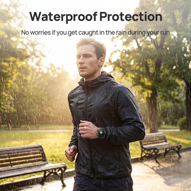 Alt view image 7 of 7 - GS Pro2 GPS Running Smartwatch with Dual Band GPS, 48mm, Dark Gray Built-in Training Plans, 1.43 AMOLED, 20-Day Battery, 150+ Workout Modes, Heart Rate Tracking, 5ATM Waterproof