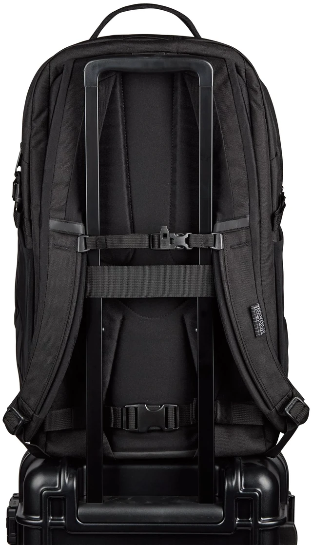 Alt view image 2 of 7 - 34L All Around Pack - Travel Backpack, Black 15-Inch Laptop Sleeve, Versatile Rucksack w/Hydration Sleeve, Reflective Accents & Safety Whistle